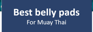 Best Muay Thai belly pad