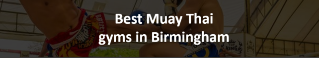 Best Muay Thai gym Birmingham