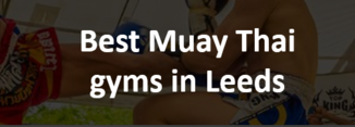 Best Muay Thai gyms leeds